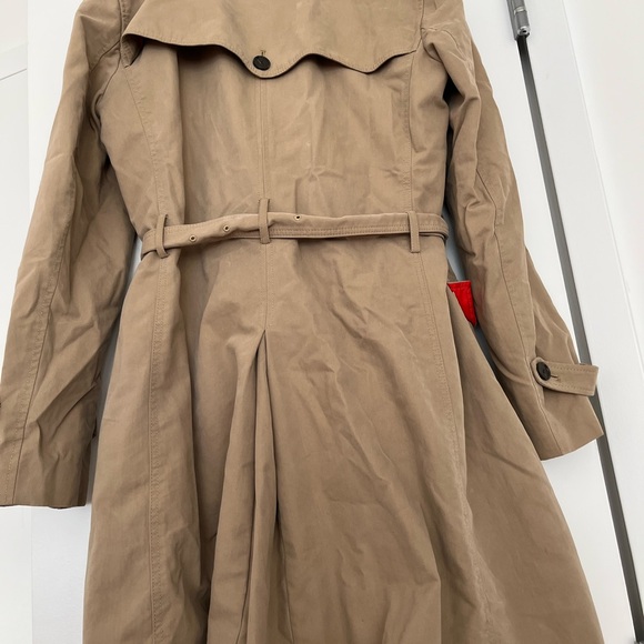 Loft Beige Trench Coat - Picture 2 of 3